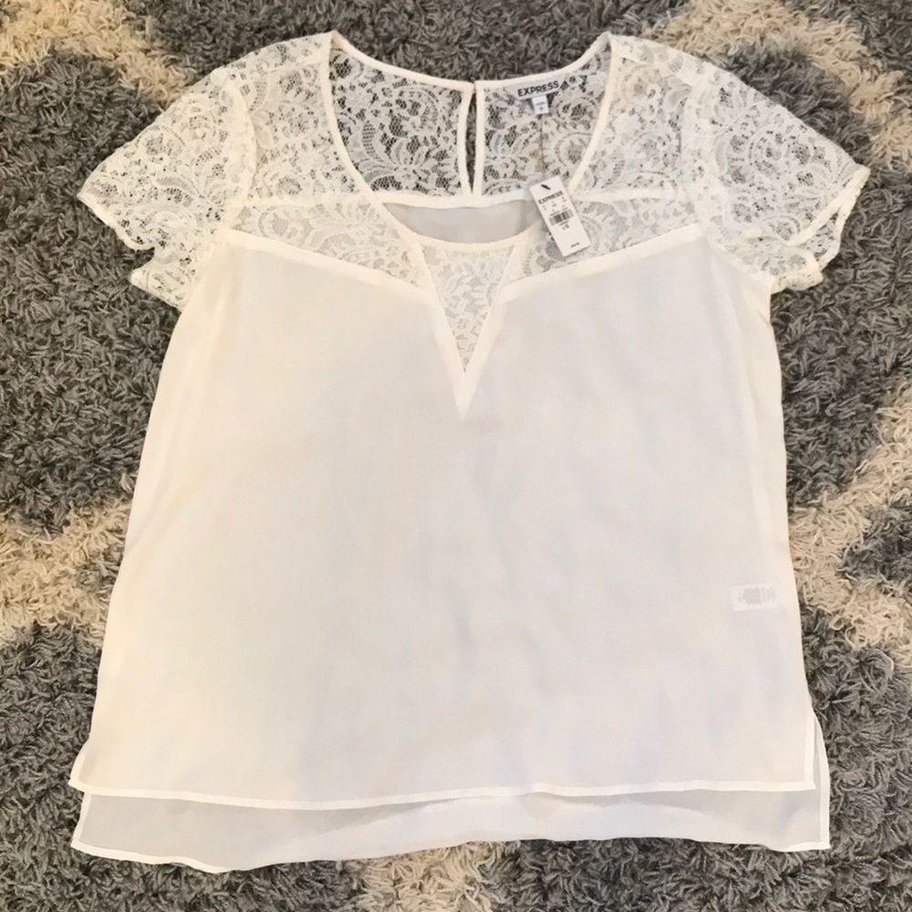 NWT Express Lace Blouse